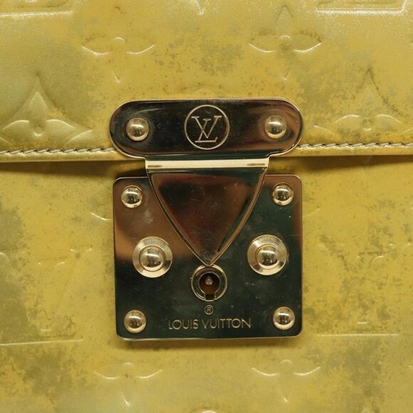 LOUIS VUITTON Monogram Vernis Spring Street Hand Bag Gris - Picture 13 of 16